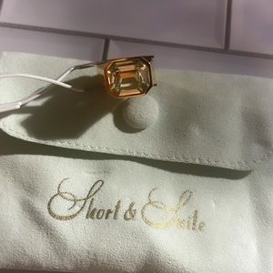 Short & Suite| Chunky Gem Ring| SIZE:5